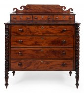 SHERATON CHEST CIRCA 1810 HEIG