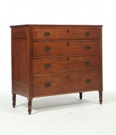 SHERATON CHEST OF DRAWERS.  We