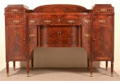 SHERATON CROTCH GRAIN MAHOGANY