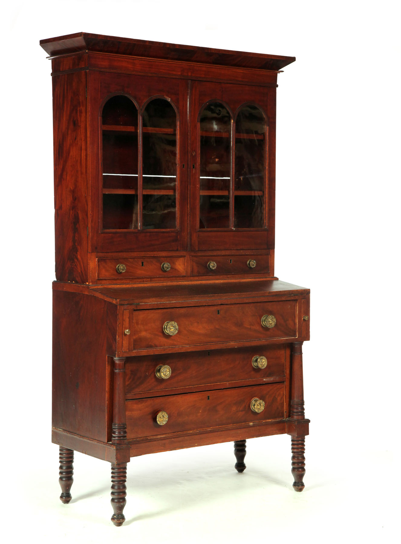SHERATON DESK-AND-BOOKCASE. 