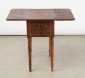 SHERATON DROP LEAF SIDE TABLE,