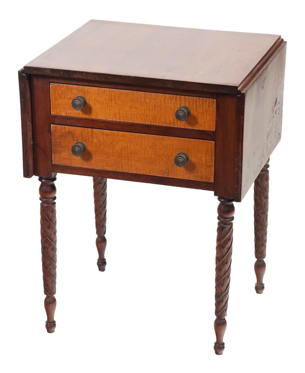 SHERATON DROP-LEAF STAND CIRCA 1810