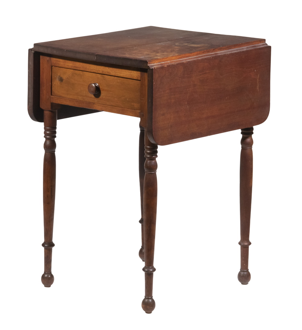 SHERATON DROP LEAF STAND Early 19th