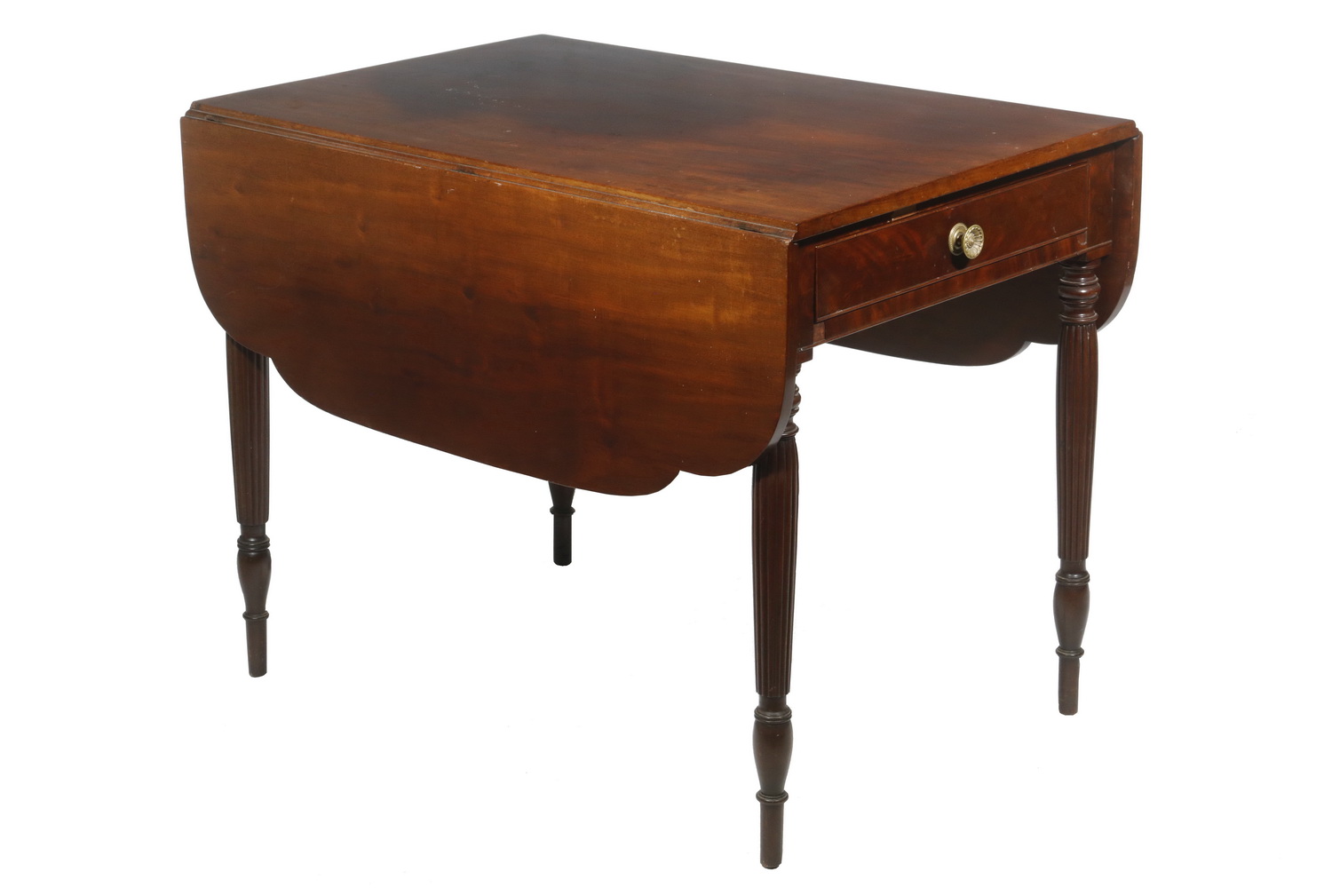 SHERATON DROP LEAF TABLE Mahogany