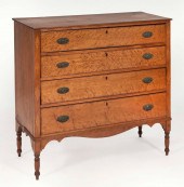 SHERATON FOUR-DRAWER BUREAU NE