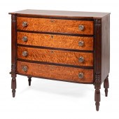 SHERATON FOUR-DRAWER CHEST, AM