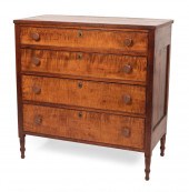 SHERATON FOUR-DRAWER CHEST NEW
