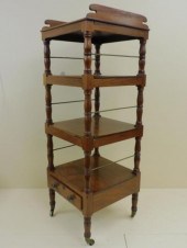 SHERATON FOUR TIERED WHATNOT S