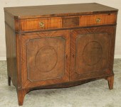 SHERATON INLAID MAHOGANY BUTLE
