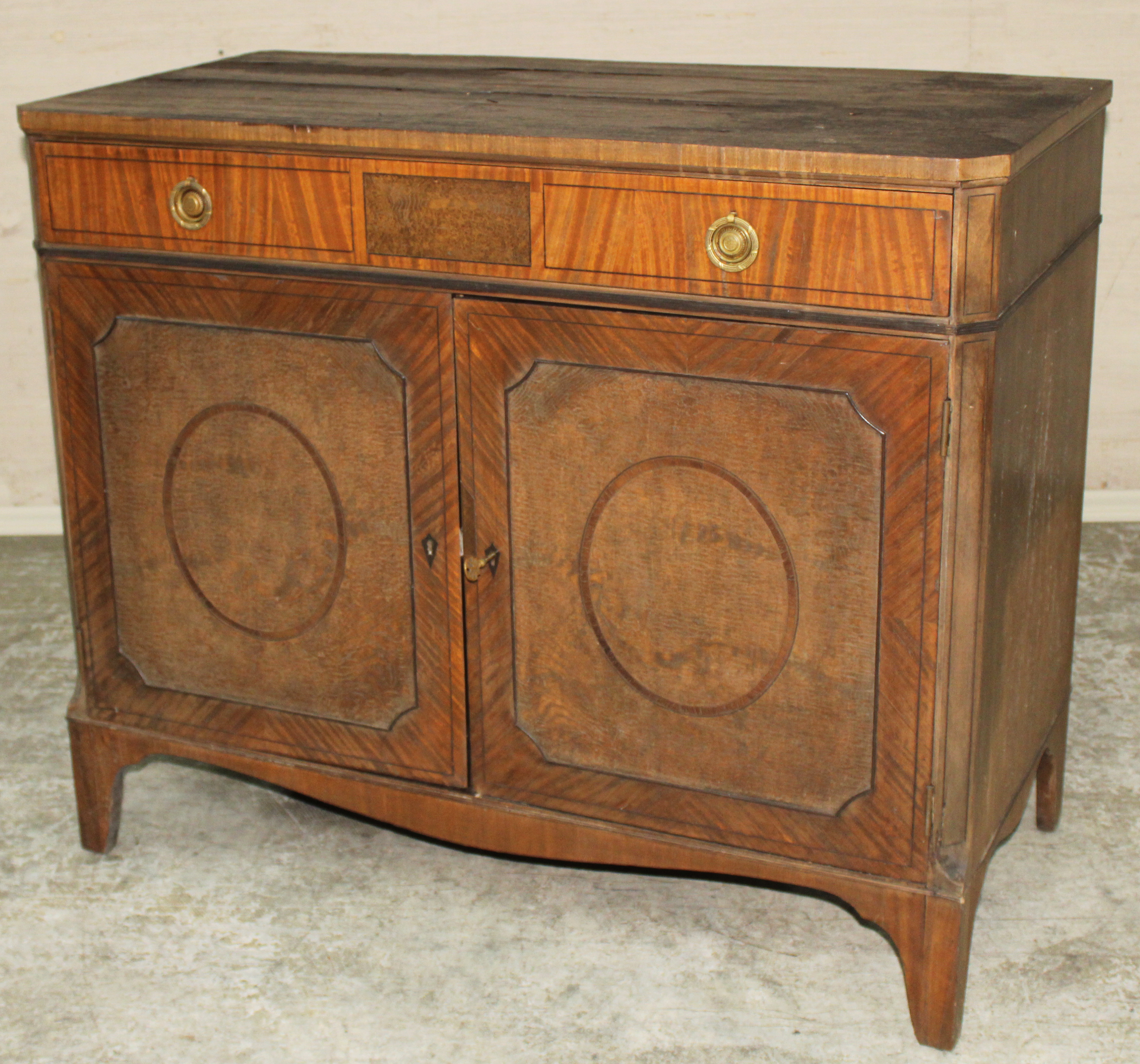 SHERATON INLAID MAHOGANY BUTLERS
