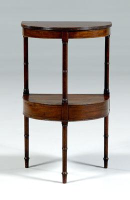 Sheraton inlaid wash stand,