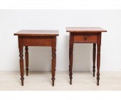 Sheraton mahgoany one-drawer s