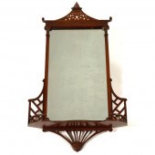 SHERATON MAHOGANY CHINOISERIE