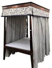 SHERATON MAHOGANY FOUR POST CA