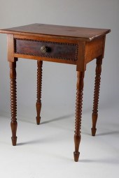 SHERATON MAHOGANY ONE DRAWER N