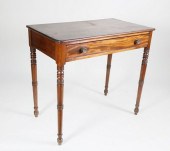 SHERATON MAHOGANY ONE DRAWER S