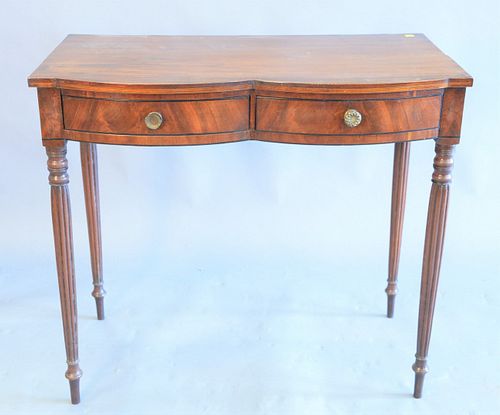 SHERATON MAHOGANY SERVER HAVING