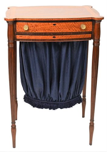SHERATON MAHOGANY SEWING STAND