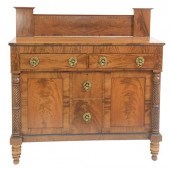SHERATON MAHOGANY SIDEBOARD, W