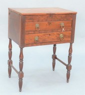 SHERATON MAHOGANY WORK TABLE H