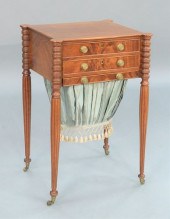 SHERATON MAHOGANY WORK TABLE H