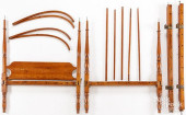 SHERATON MAPLE CANOPY BED, 19T