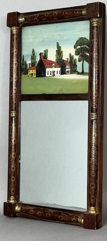 SHERATON MIRROR CA. 1835; THE FRAME