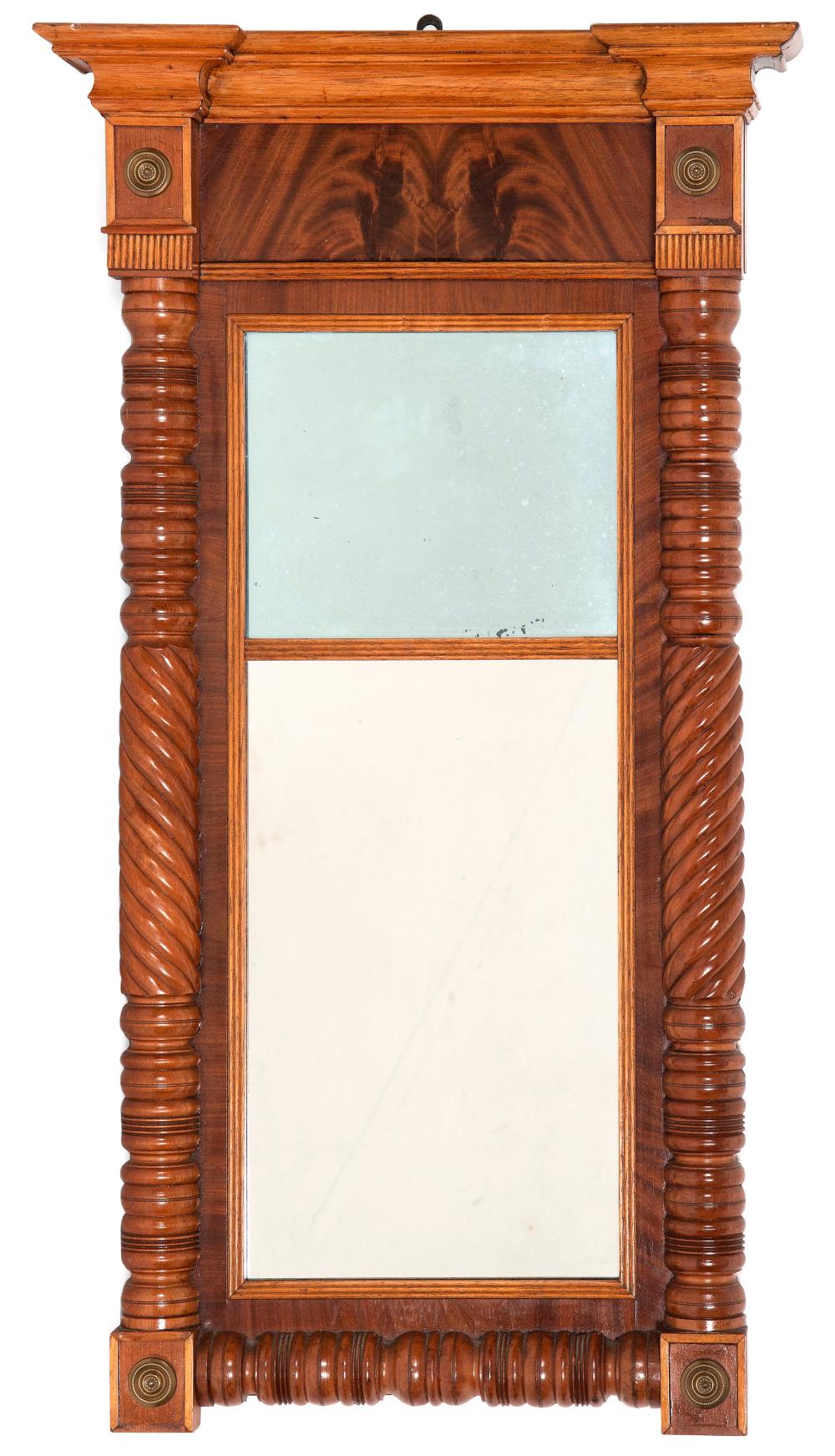 SHERATON MIRROR CIRCA 1820 HEIGHT