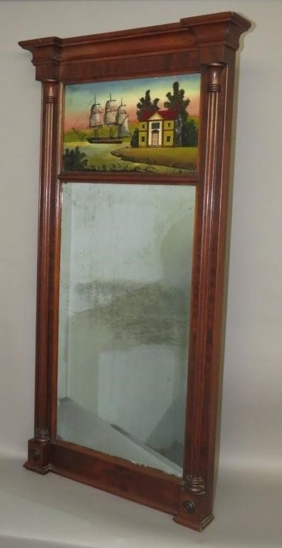 SHERATON MIRRORca. 1830; in