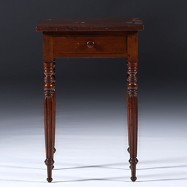 Sheraton One Drawer Cherry Stand