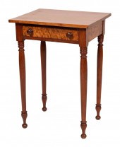 SHERATON ONE-DRAWER STAND 19TH