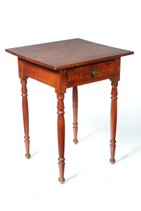 SHERATON ONE-DRAWER STAND. 