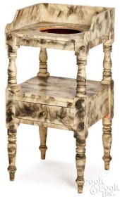 SHERATON PAINTED WASHSTAND, EA