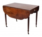 SHERATON PEMBROKE TABLE 19TH C