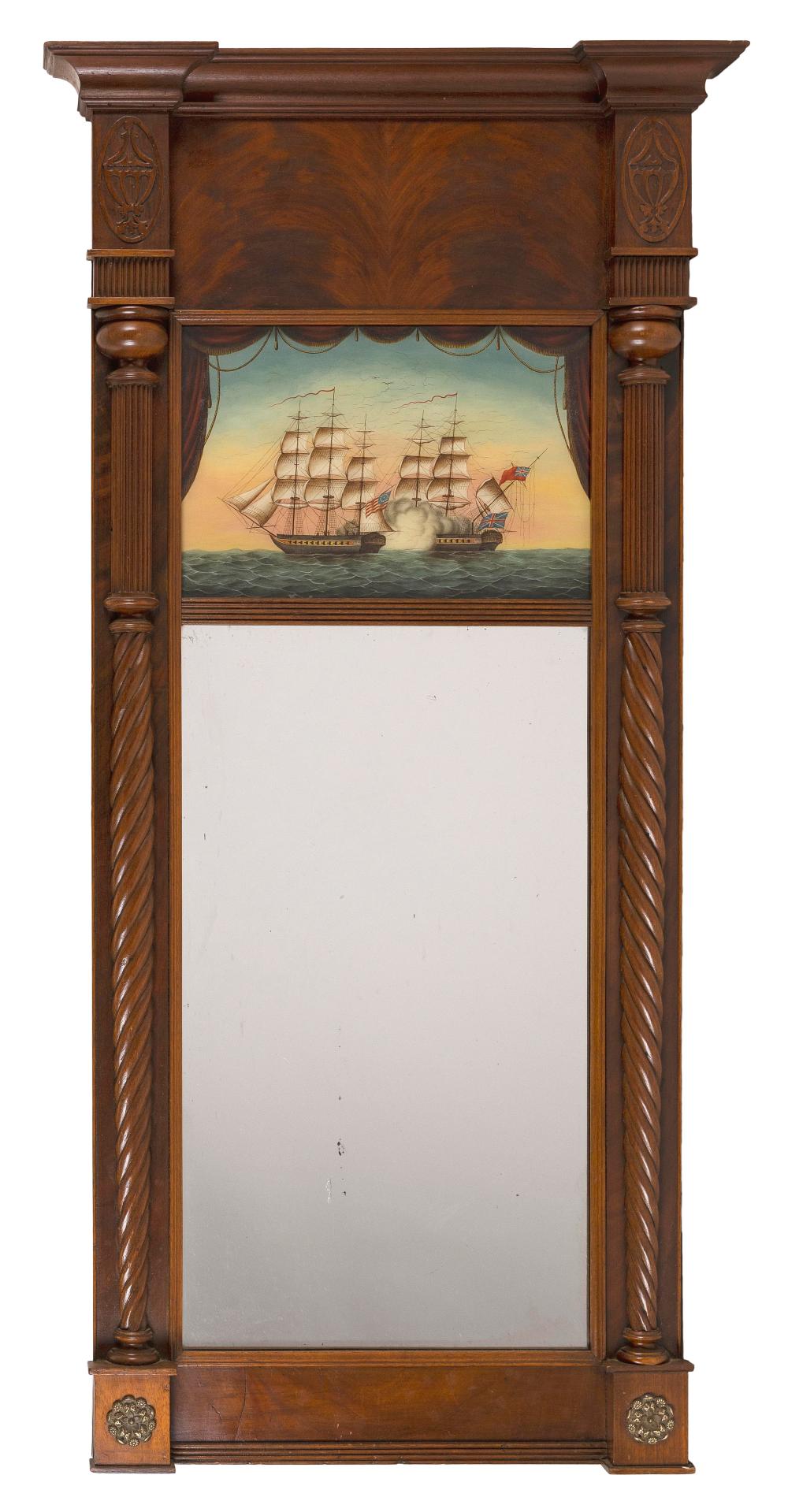 SHERATON PIER MIRROR 19TH CENTURY