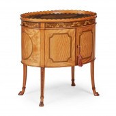 SHERATON REVIVAL SATINWOOD AND