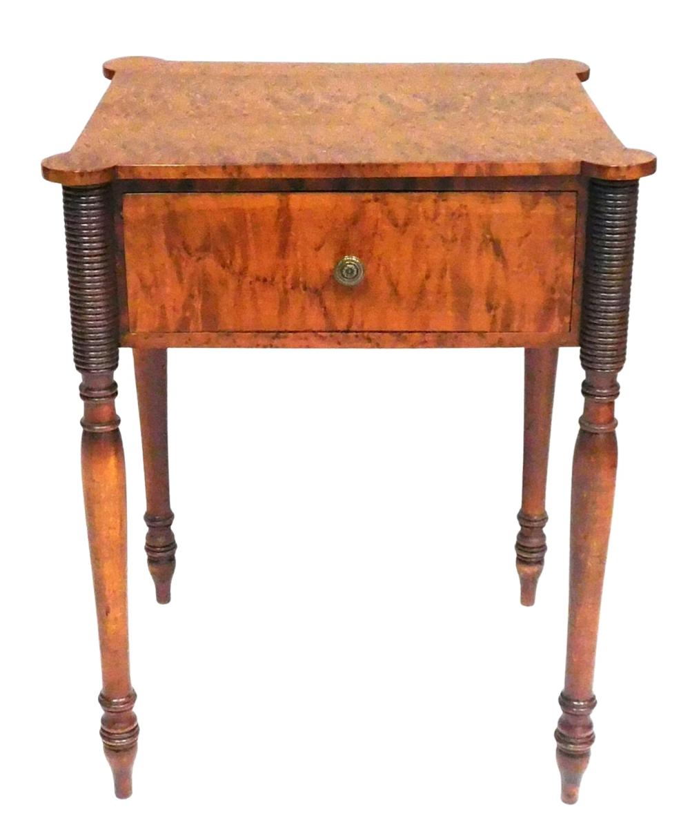 SHERATON-STYLE BIRDS-EYE MAPLE SIDE