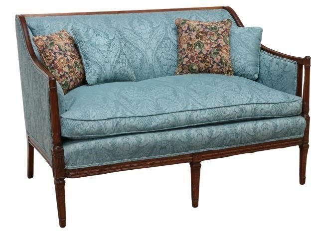 SHERATON STYLE CARVED MAHOGANY