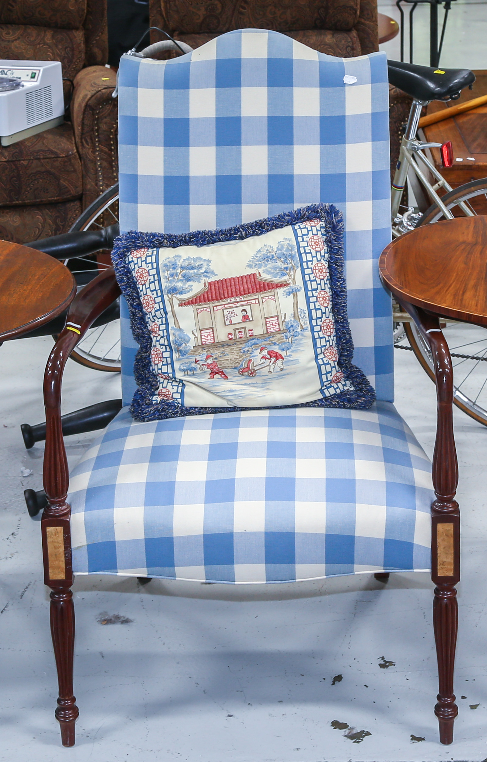 SHERATON STYLE EASY CHAIR 20th
