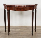 SHERATON STYLE FOLD TOP CONSOL
