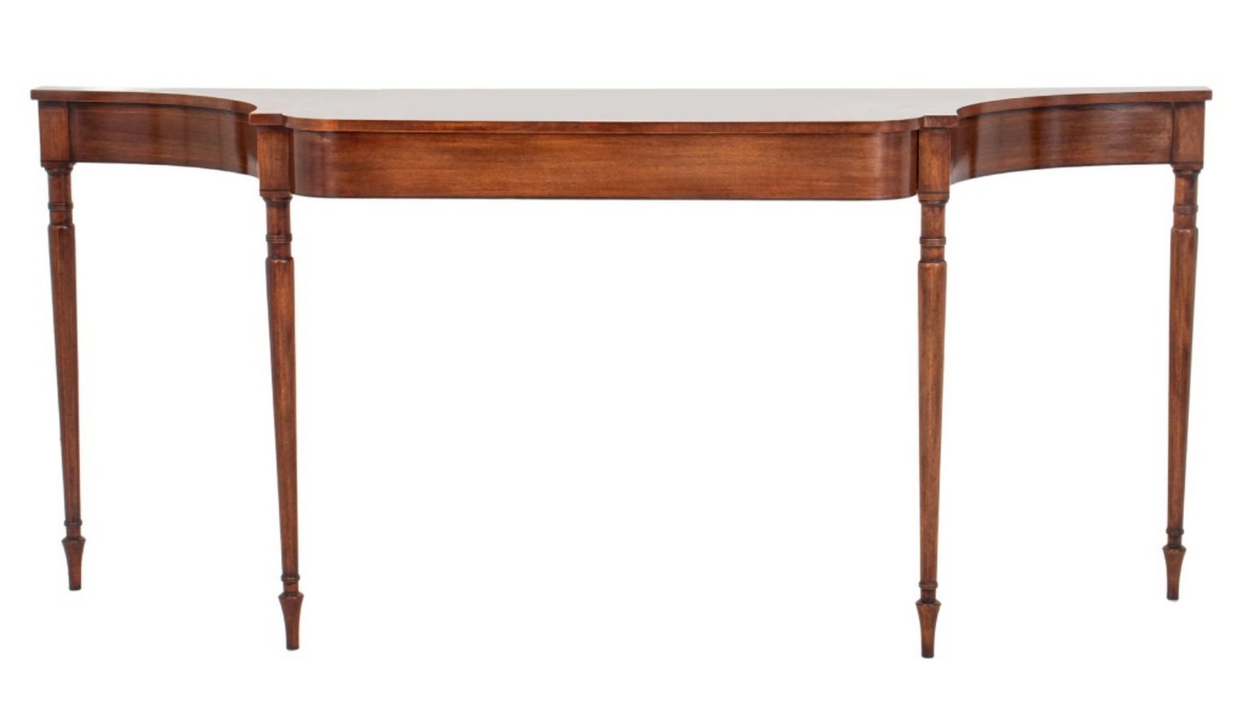 SHERATON STYLE INLAID MAHOGANY