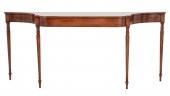 SHERATON STYLE INLAID MAHOGANY