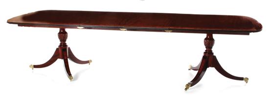 Sheraton style inlaid mahogany