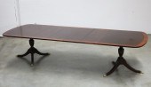 SHERATON STYLE MAHOGANY 2 PEDE