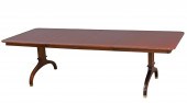 SHERATON STYLE MAHOGANY DINING