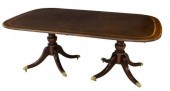SHERATON STYLE MAHOGANY DOUBLE