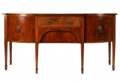 SHERATON-STYLE MAHOGANY SIDEBO