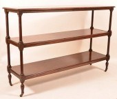 SHERATON STYLE MAHOGANY THREE