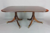 SHERATON STYLE MAHOGANY TWO PE