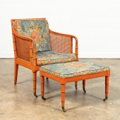 SHERATON STYLE ORANGE CANED AR